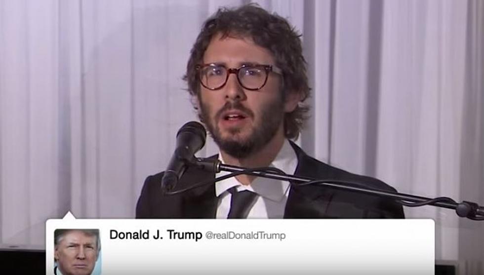 Hilarious Donald Trump Tweets Set to Music by Josh Groban on Jimmy Kimmel