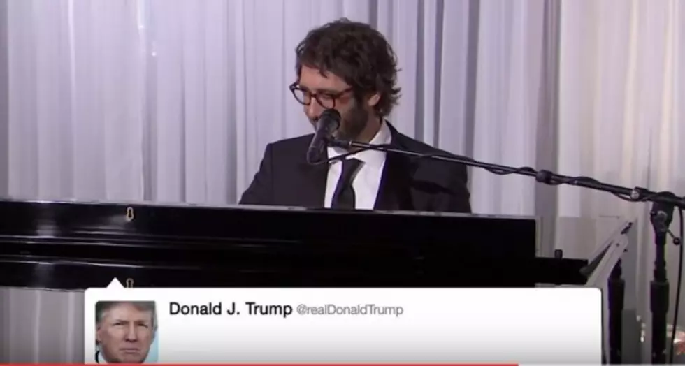 Hilarious Donald Trump Tweets Set to Music by Josh Groban on Jimmy Kimmel