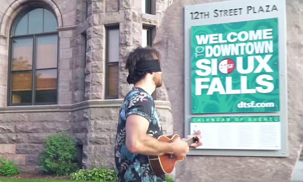 Sioux Falls VALLEYHILL Shoots Music Video Downtown Blindfolded