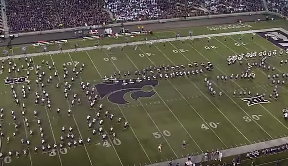 Kansas State Marching Band Performs Naughty Halftime Show