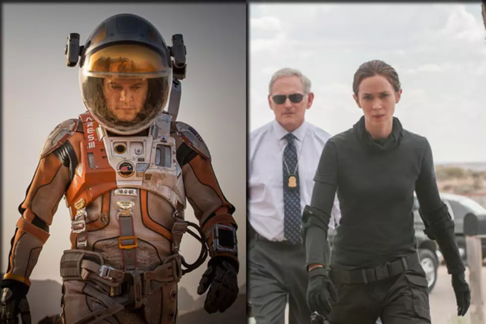 ‘The Martian’ and ‘Sicario’ Open in Theaters This Weekend