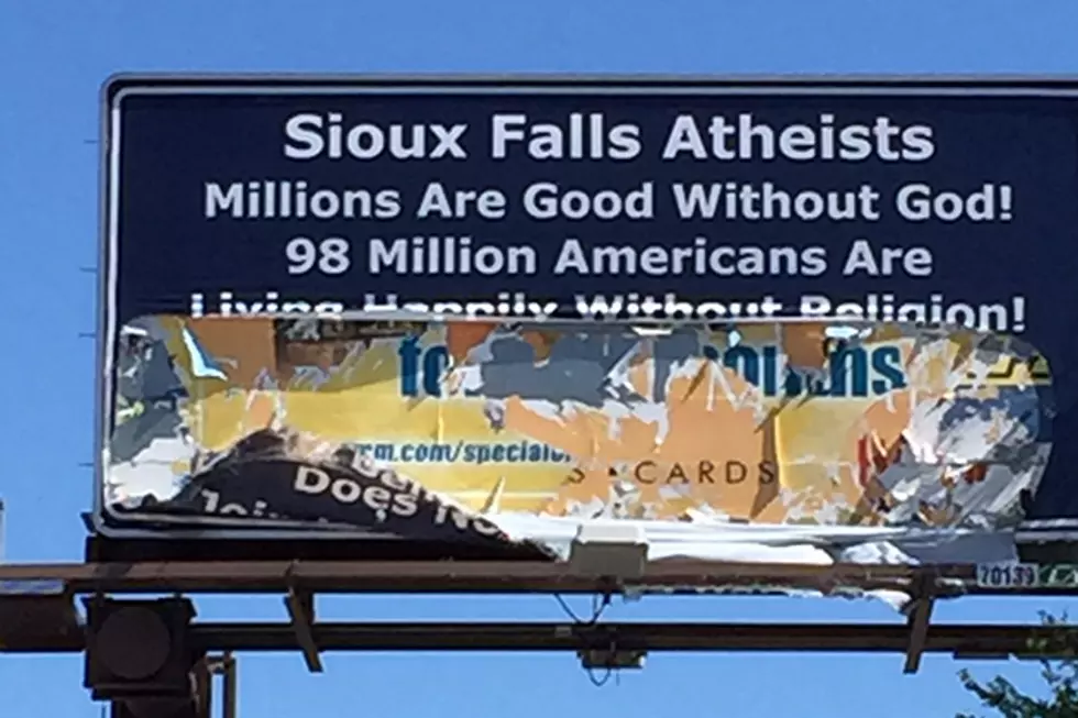 Sioux Falls Billboard Containing Atheism Message Allegedly Vandalized