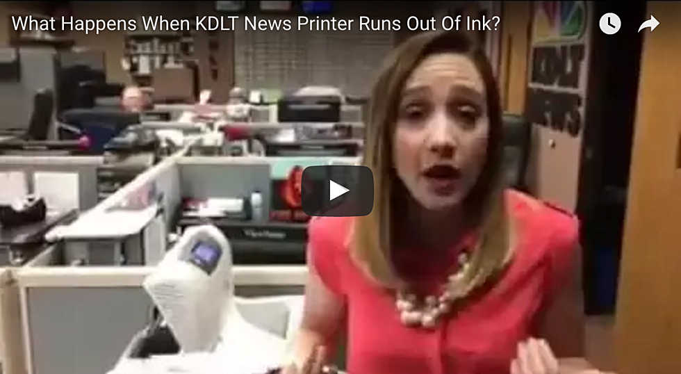 What Happens When KDLT News Printer Runs Out Of Ink?