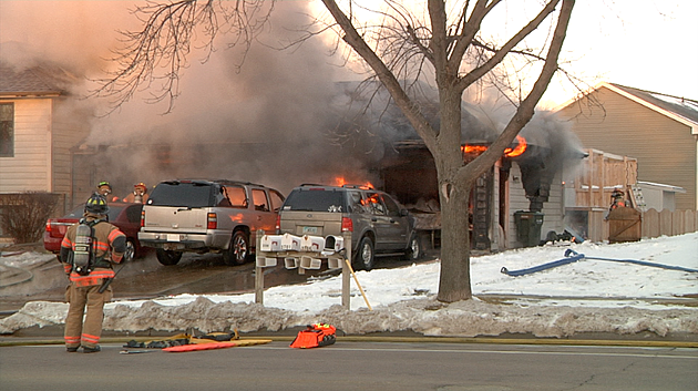 House Catches Fire Sunday on Bahnson Avenue in Sioux Falls