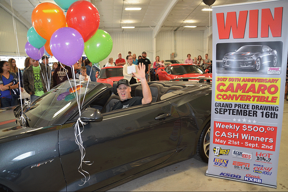 Congrats to Our Camaro Winner