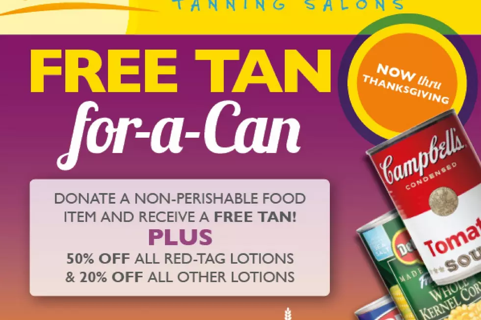 Tan-for-a-Can Going on Now at Year Round Brown