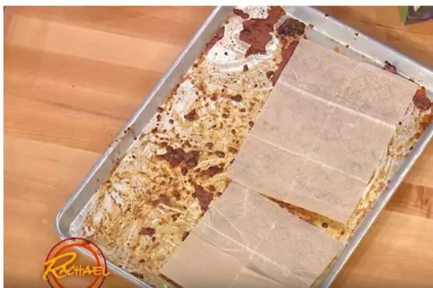 Genius Kitchen Dryer Sheet Hack for Baked, Broiled, Burned On Messes