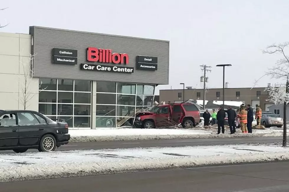 Car Crashes into Billion Car Care Center