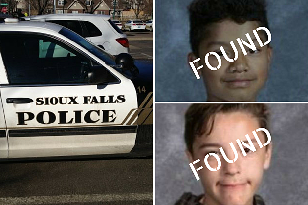 Both Missing Sioux Falls Teens Found
