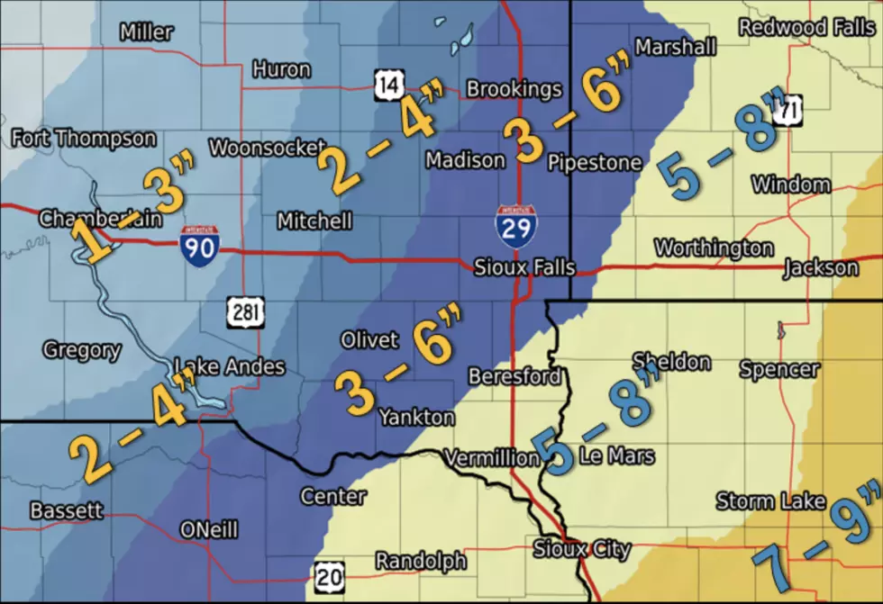 Winter Storm Headed For Sioux Falls Tri-State Area