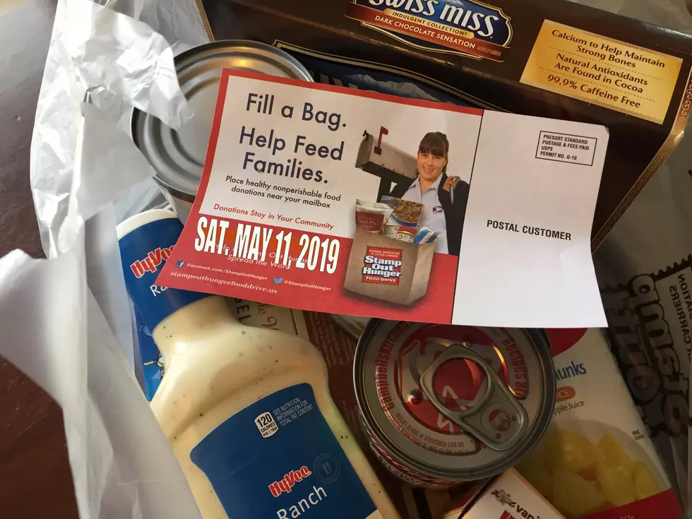 Check Your Mailbox for the Sioux Falls Stamp Out Hunger Food Drive