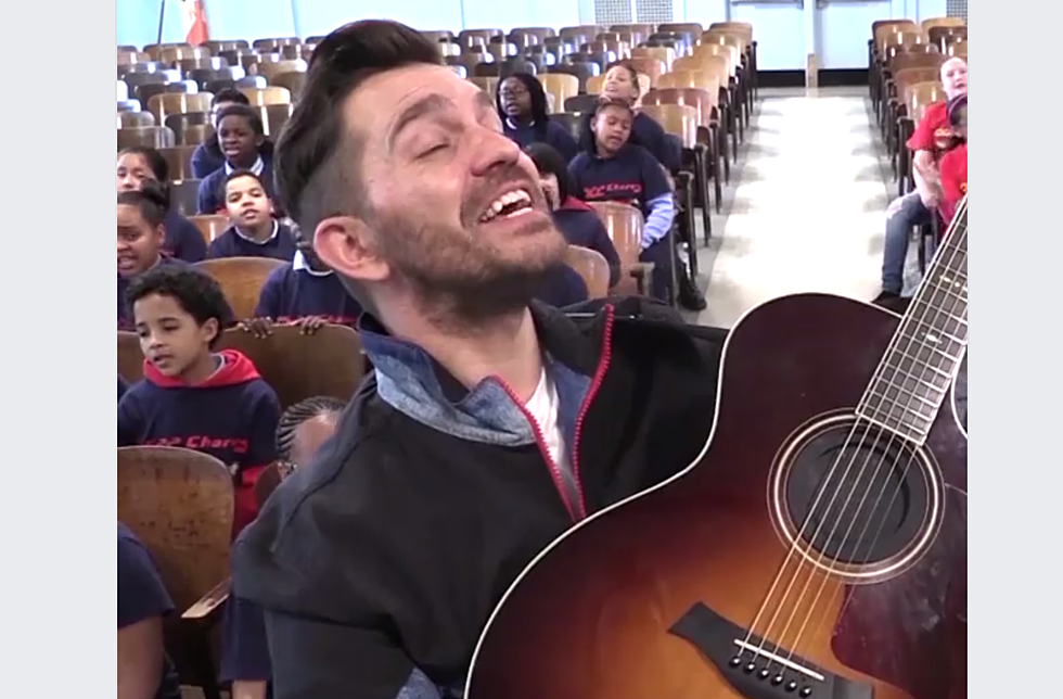 Singing With These Kids Brought Andy Grammer To Tears