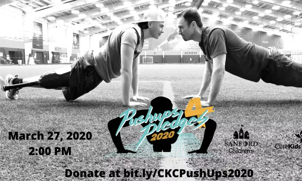 Cure Kids Cancer &#8216;Push Ups For Pledges&#8217; Sioux Falls