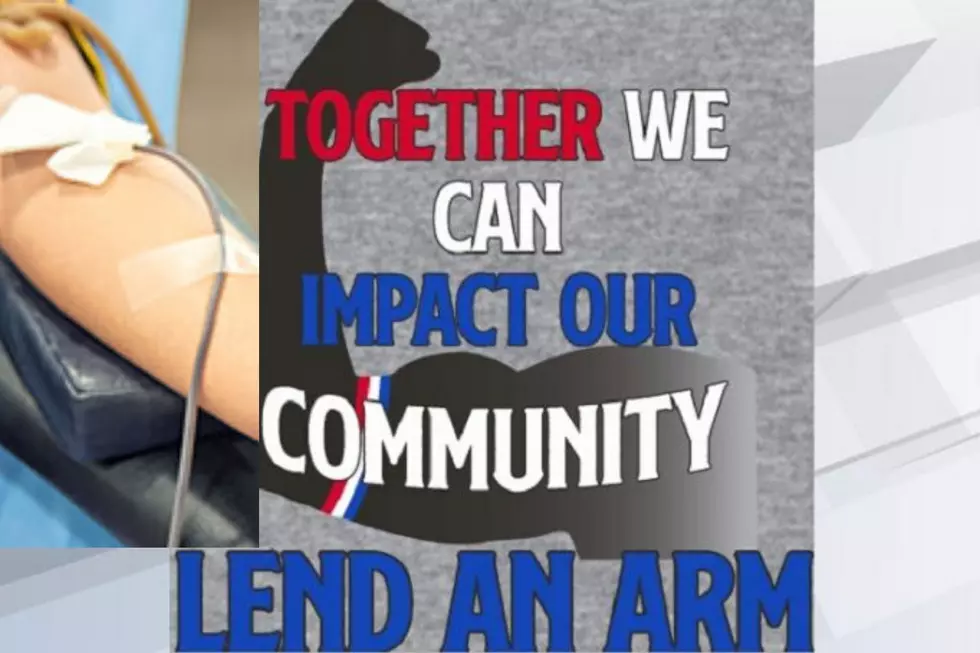 &#8216;Lend an Arm&#8217; Blood Drive Is Friday, May 22