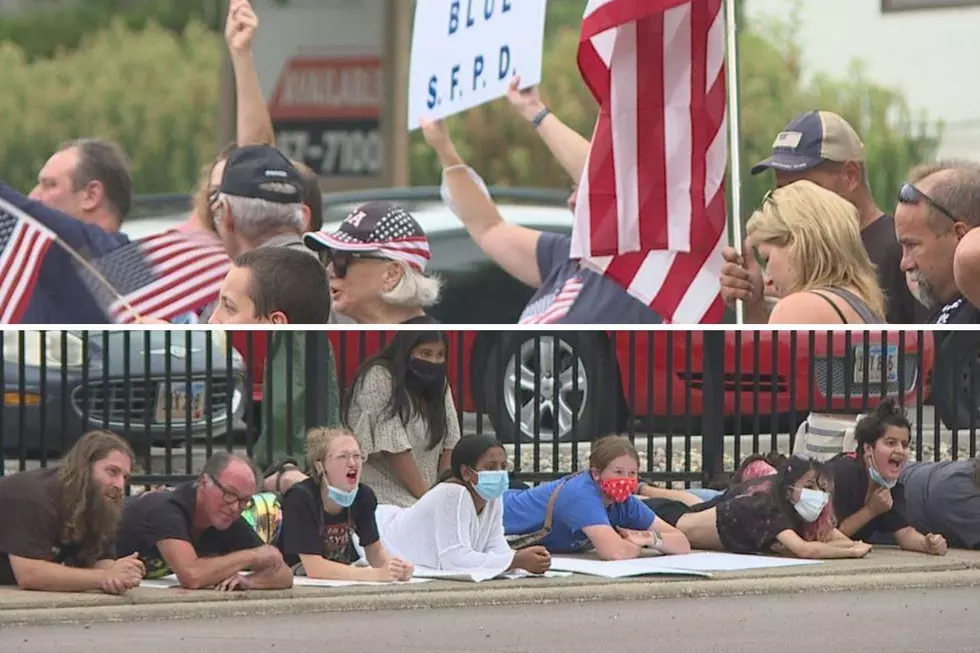 Residents Show Their Support for Sioux Falls Police Saturday