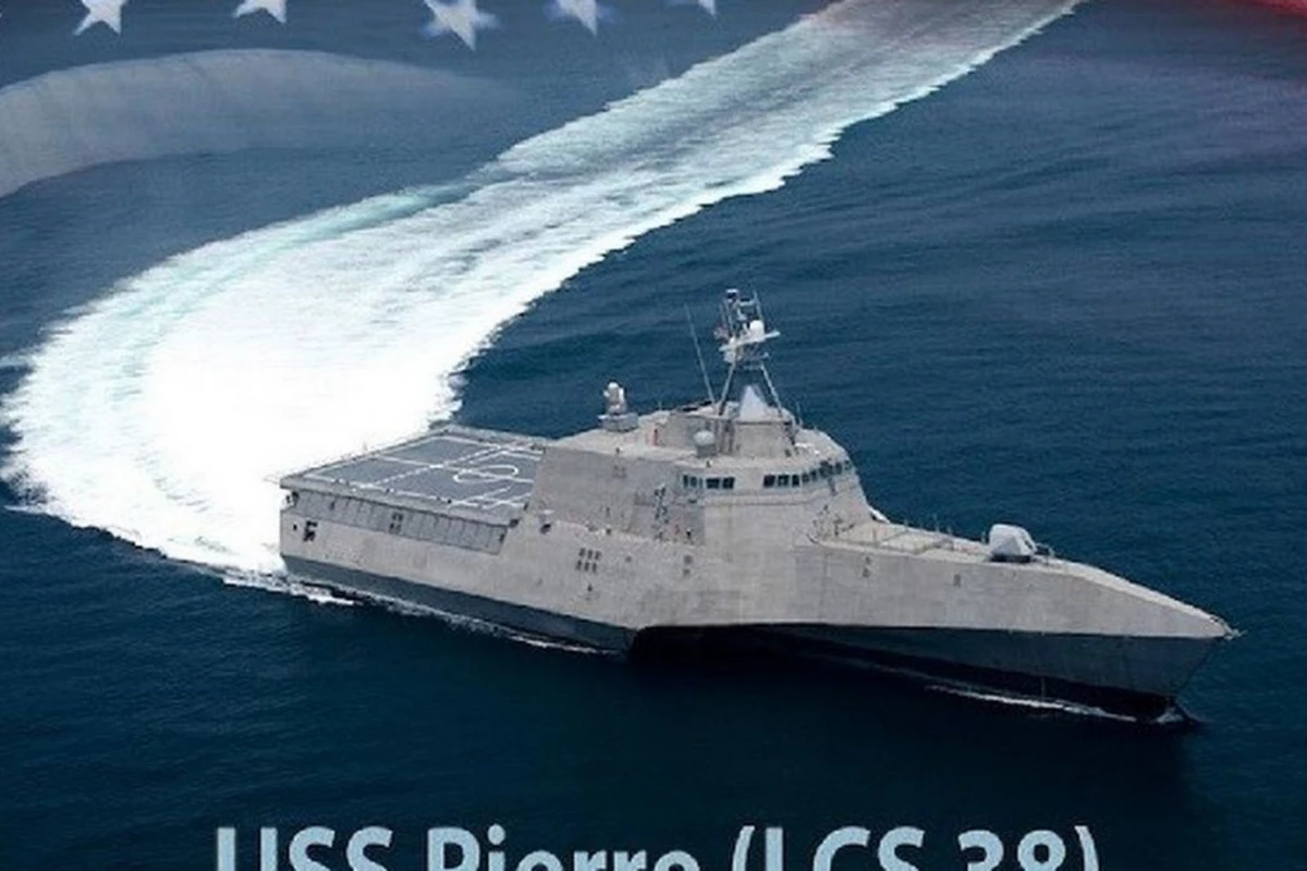 Navy Combat Ship 'USS Pierre' Set to Sail in 2024