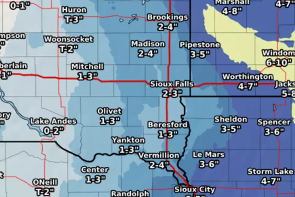 Blizzard Warning Issued For Sioux Falls Tri-State Area
