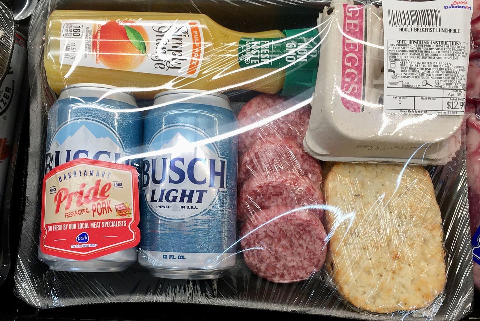 Horrocks Market - Meat and Beer adult lunchables are now