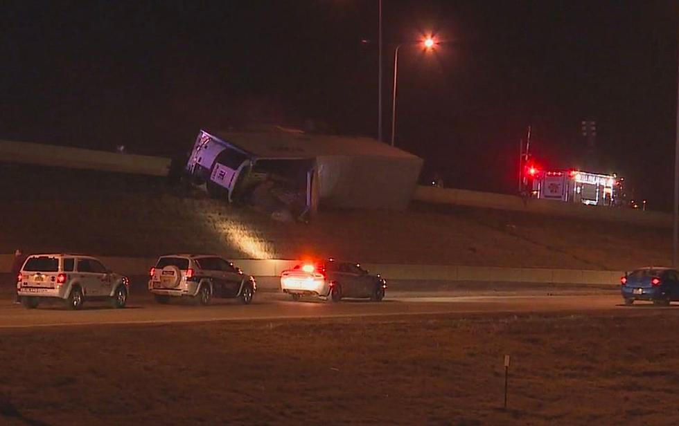 Semi-Trailer Accident Disrupting Traffic On I-29 At Tea Exit