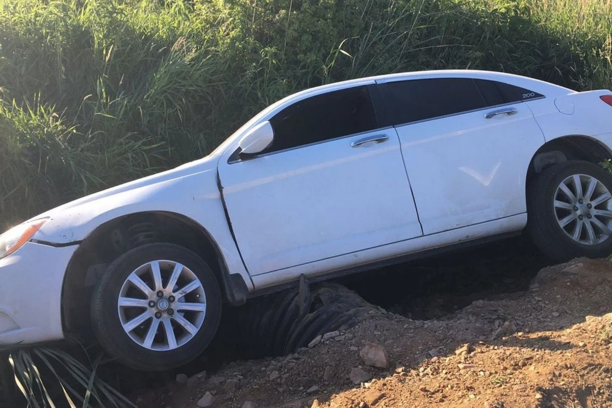 Sioux Falls Car Lands in Ditch, after Driver Gets Blinded by Sun