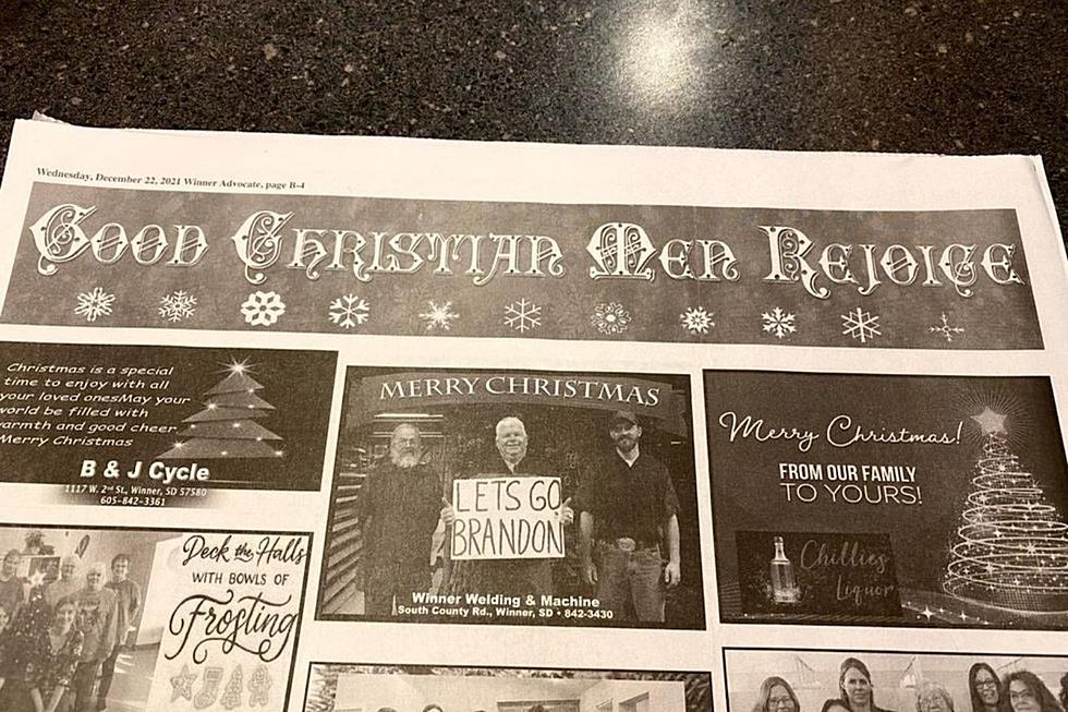 South Dakota Man Uses ‘Let’s Go Brandon’ in Newspaper Ad