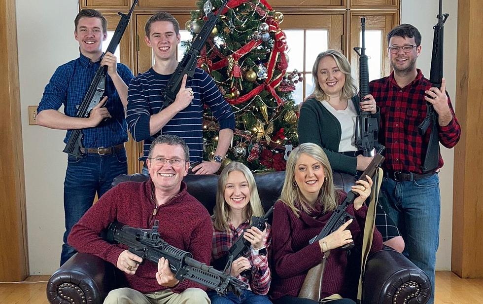 Congressman Under Fire For Family’s Gun Christmas Greeting