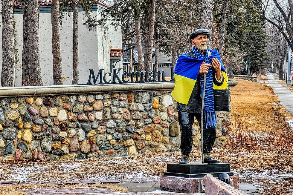 Why Is The Potato Man Of Sioux Falls Draped With Ukrainian Flag?