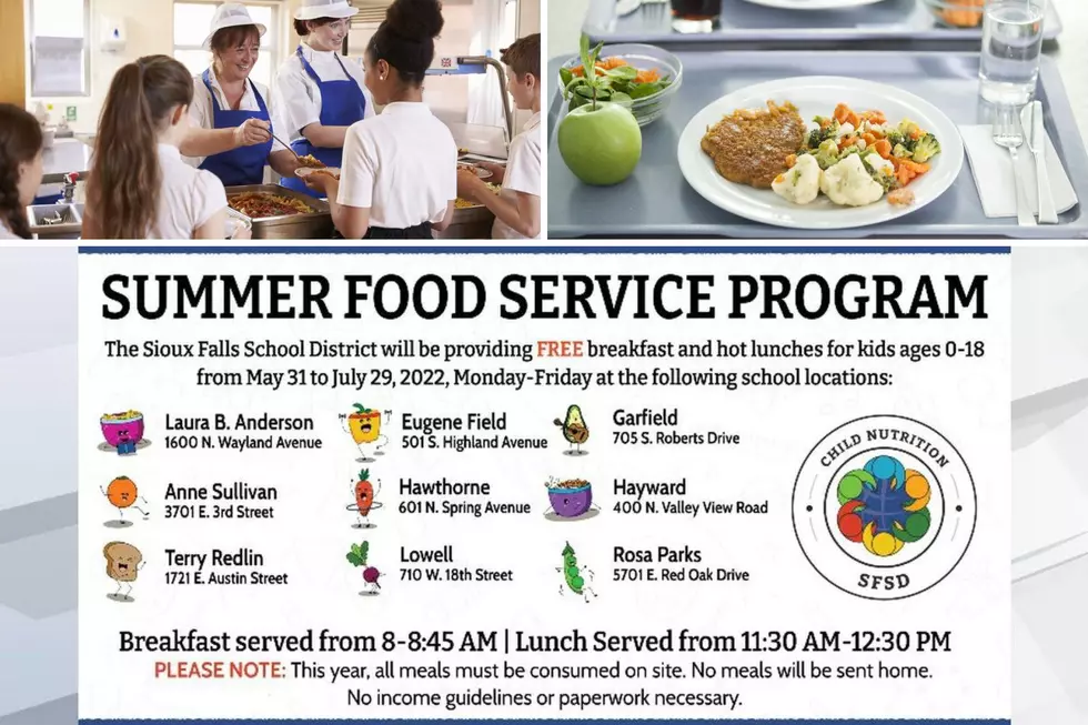Sioux Falls Public Schools Offering Kids Free Breakfast and Lunch