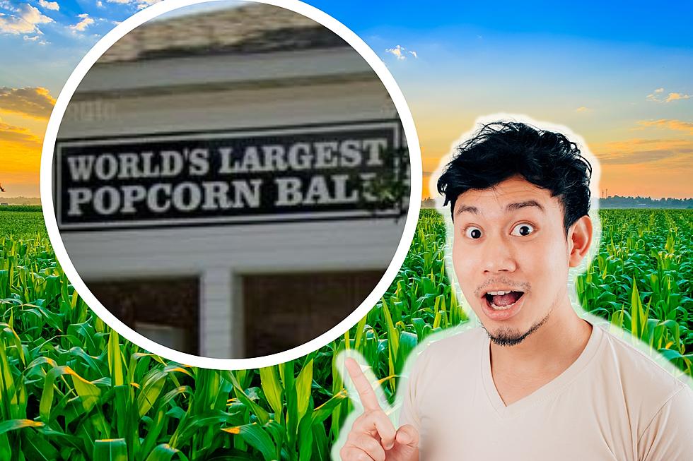 The World’s Largest Popcorn Ball is a Short Drive From Sioux Falls Into Iowa