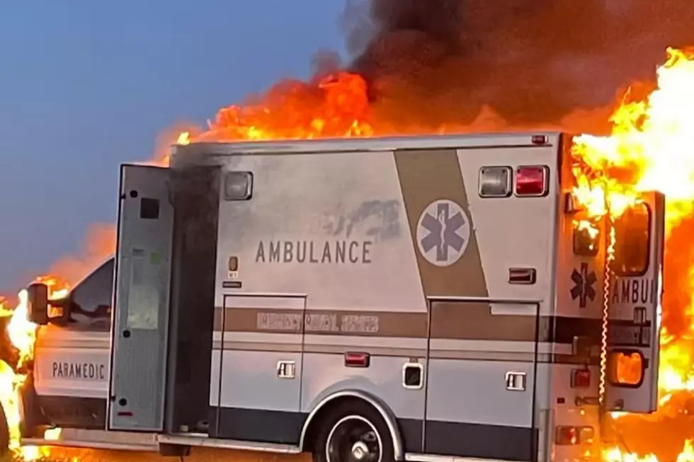 Day County South Dakota Ambulance Catches Fire Transporting Patient