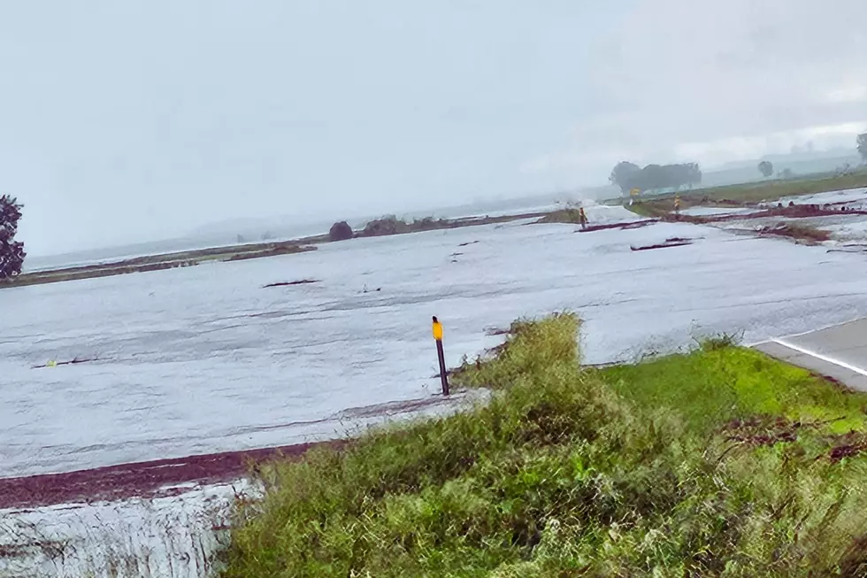 Flooded road northwest of Luverne Minnesota-Crystal Remme