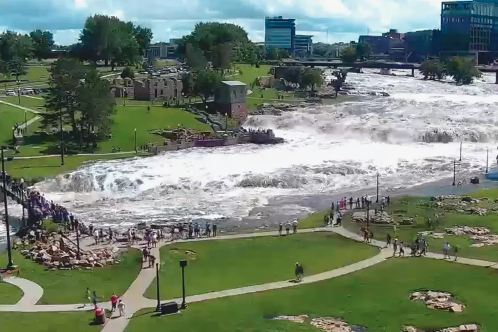 See Live Cam Of Furious Flooded Falls At Falls Park Sioux Falls