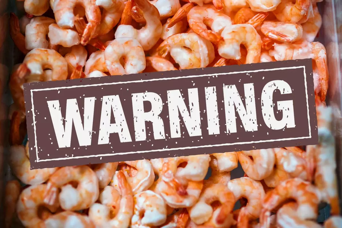 Possibly Radioactive Walmart Shrimp Minnesota, Iowa, South Dakota