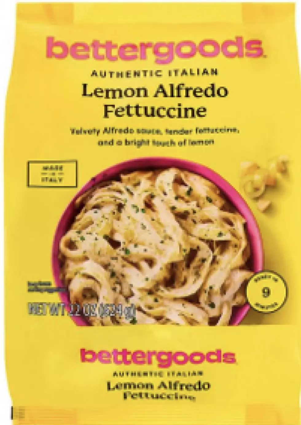Gias Foods Italian Lemon Alfredo Fettuccine