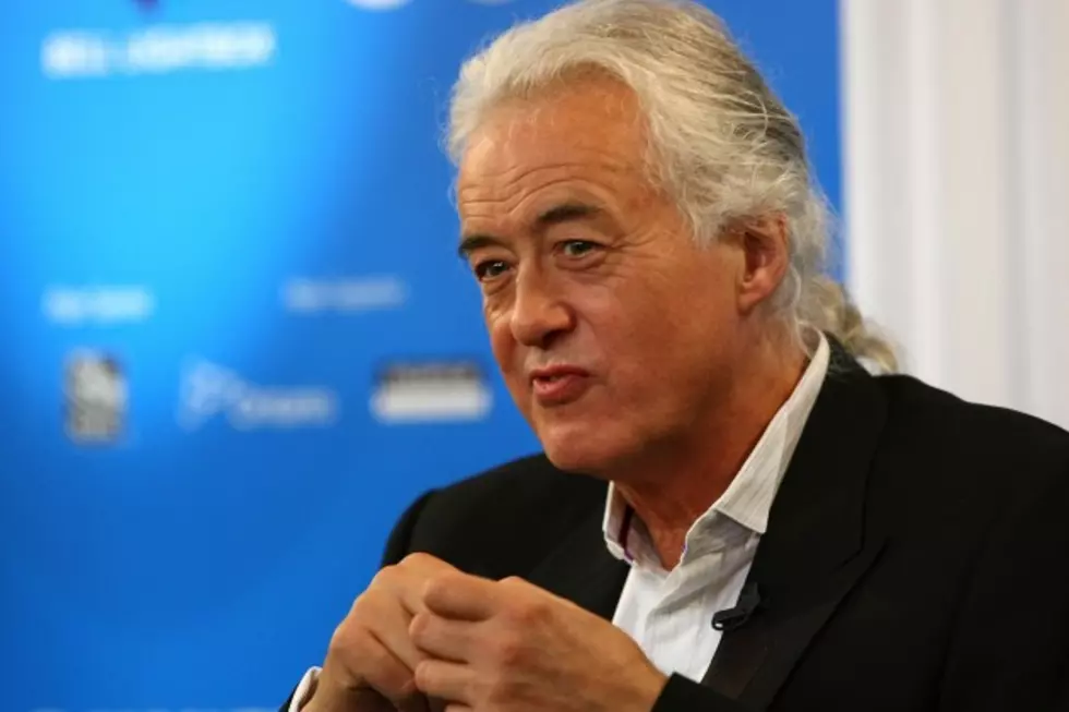 Jimmy Page Likes His Music Heavy But Not His Guitars