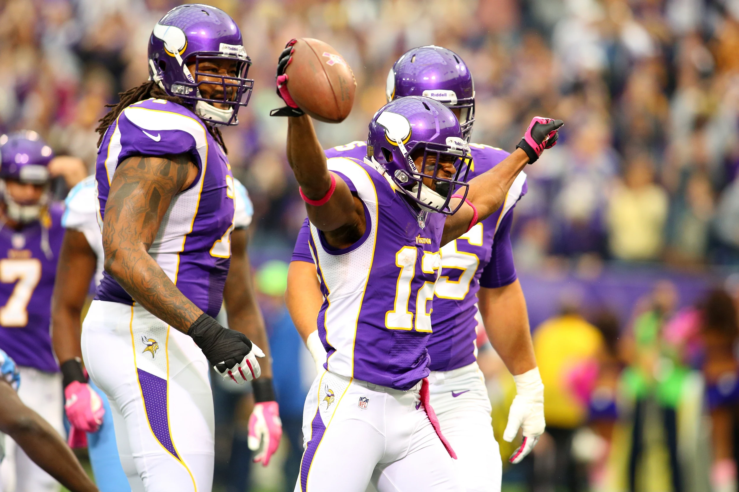 Griffen, Rudolph Showcase Primetime Purple Uniforms for 'Thursday Night  Football'