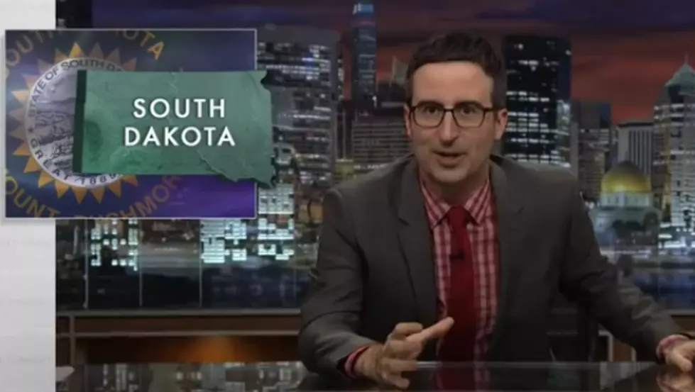 Watch HBO&#8217;s John Oliver Rip South Dakota &#8211;  May be NSFW Depending on Your Goat Preference