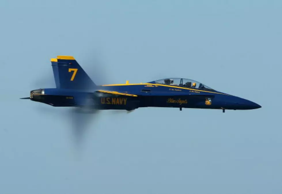 A Visit from Blue Angels F-18