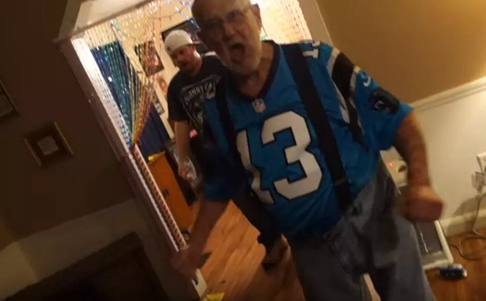 Angry Grandpa Destroys TV After Panther’s Super Bowl Loss [VIDEO] NSFW
