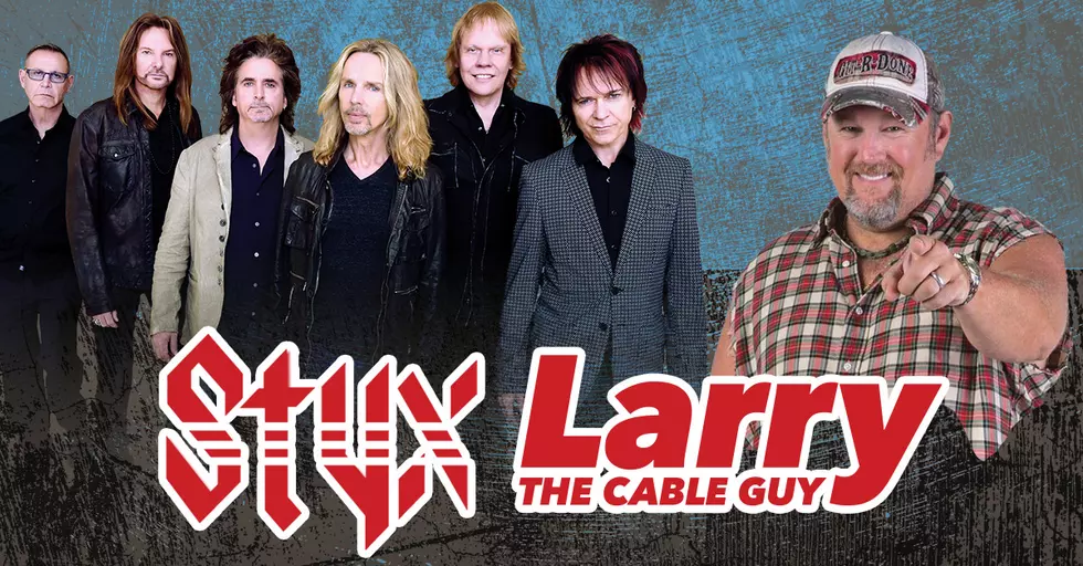 How’s This for a Show? Styx and Larry the Cable Guy. Seriously.