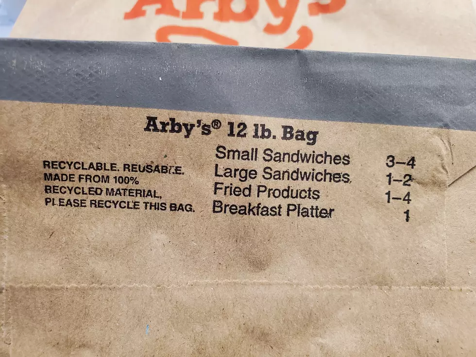 The Strange Message At the Bottom of Arby&#8217;s Bags