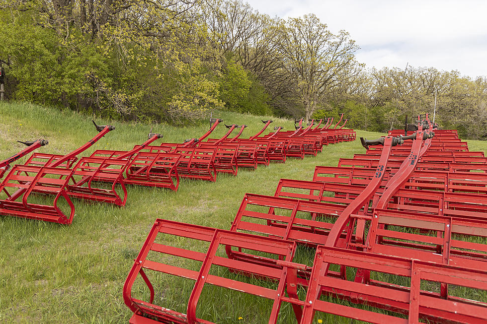 Own One of the Iconic Red Ski Lift Chairs From Great Bear Ski Valley