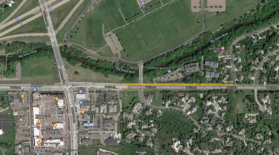 Lane Closures to Impact Area Around Yankton Trail Park in Sioux Falls