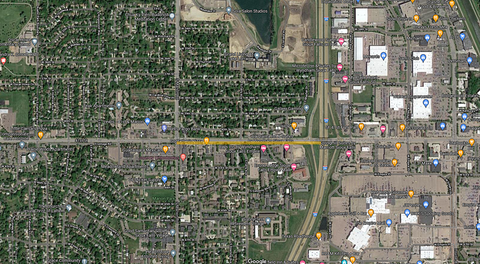 Lane Closures on 10th Street, 41st Street in Sioux Falls