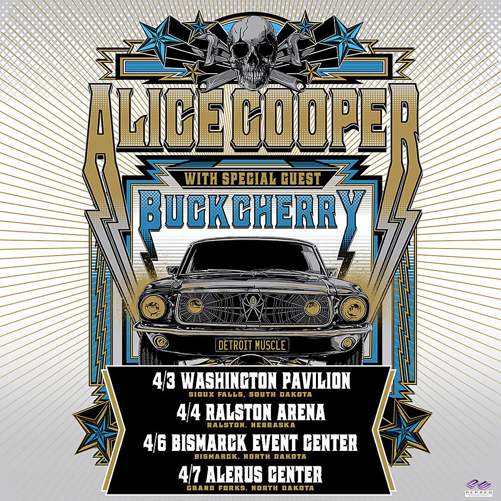 Alice Cooper and Buckcherry Hit Washington Pavilion in 2022