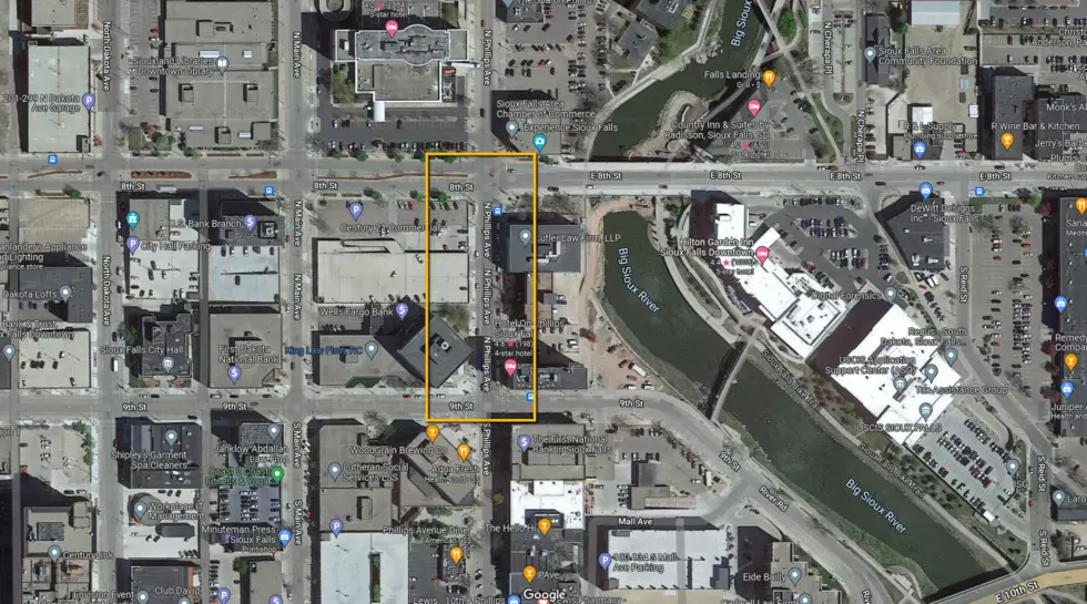 Downtown Sioux Falls Parking Altered by Utility Work