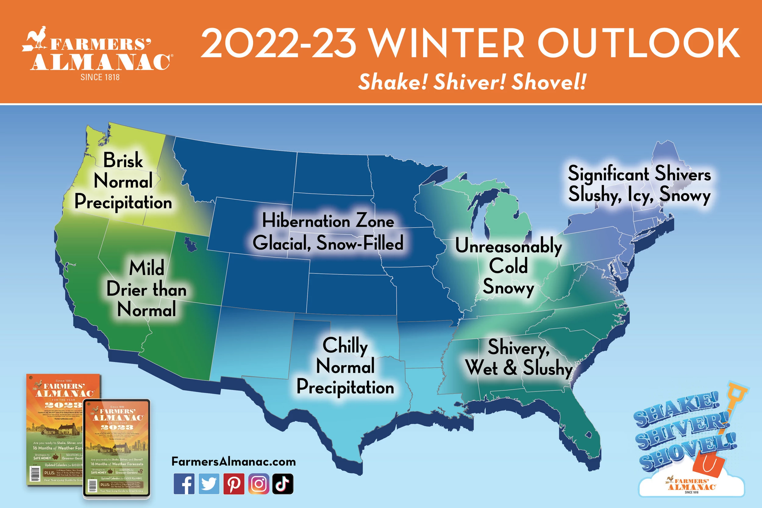 Farmers Almanac Says Iowa Better Be Ready For COLD This Winter