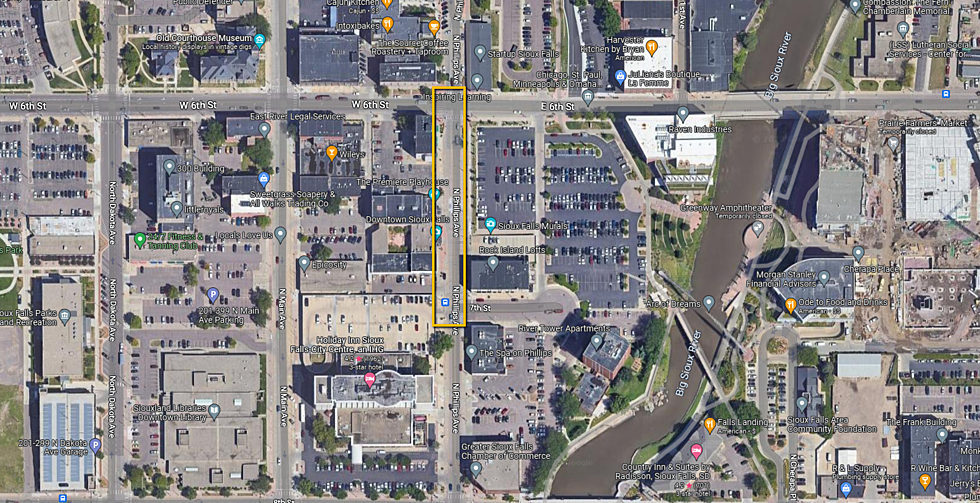 Downtown Sioux Falls Street Closing for One Day