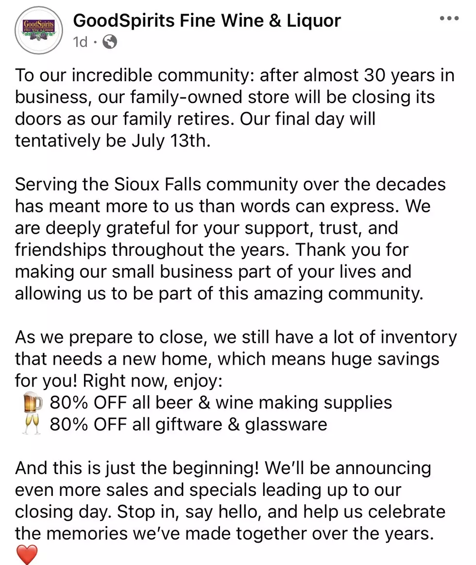 GoodSpirits Closing