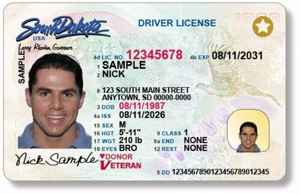 New South Dakota Driver's License